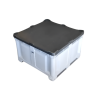 Tapa de Bins Reforzada 857 Litros Color Gris - Imagen 2